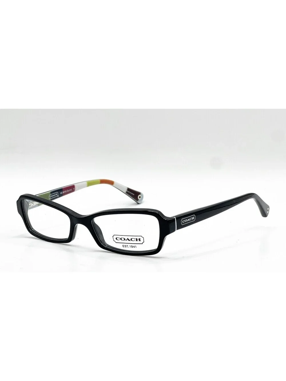 Coach HC 6010 5002 Black Full Rim Authentic Eyeglass Frames 48-16-135